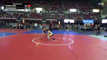 81 lbs Cons. Round 2 - Hunter Ralph, Deerlodge vs Caysen Clark, Worland Wrestling Club