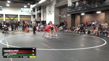 136 lbs Round 2 (16 Team) - Elizabeth Urick, Sisters On The Mat vs Lana Schafer, BVWC Blue