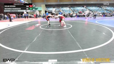 182 lbs 3rd Place - Kelan Stever, Thunder Wrestling Club vs Maximus Rodriguez, Hot Shots Wrestling
