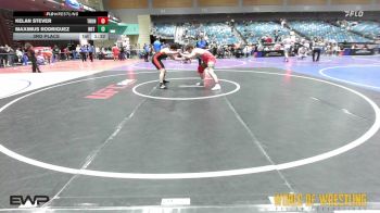 182 lbs 3rd Place - Kelan Stever, Thunder Wrestling Club vs Maximus Rodriguez, Hot Shots Wrestling