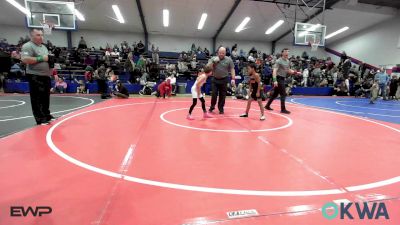 61 lbs Semifinal - Legend Bigheart, Sperry Wrestling Club vs Harlan Edwards, Coweta Tiger Wrestling