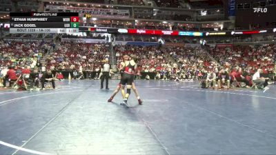 1A-106 lbs Quarterfinal - Ethan Humphrey, West Branch vs Jack Gogel, Lisbon