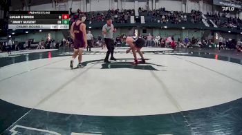 149 lbs Champ. Round 1 - Jimmy Nugent, Central Michigan vs Lucan O`Brien, Northern Illinois
