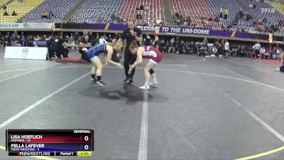 145 lbs Semis (4 Team) - Lisa Hoeflich, Hastings vs Pella LaFever, Texas Wesleyan