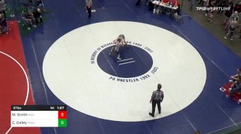 87 lbs Prelims - Matthew Smith, Midd-West vs Cael Dailey, Franklin