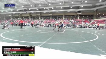 175 lbs Cons. Round 2 - Dylan Moore, Team Central vs Colesen Andresen, Columbus