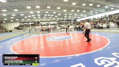 4-175 lbs Semifinal - Ethan Boone, Jefferson Forest vs Octavian Ashford, Loudoun County High School