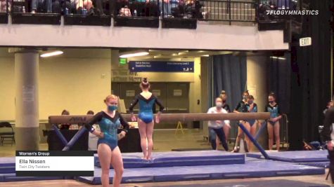 Ella Nissen - Women's Group, Twin City Twisters - 2021 Women's Xcel Region 4 Championships