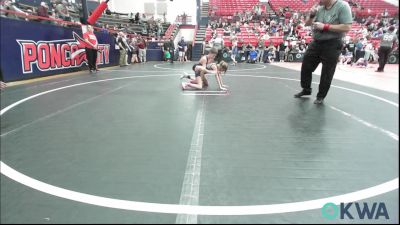 64-67 lbs Rr Rnd 3 - Lakyn Lies, Derby Wrestling Club vs Landon Oconner, Tonkawa Takedown Club