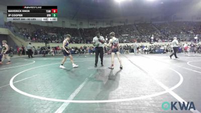 98 lbs Round Of 16 - Ryan Noll, Claremore Wrestling Club vs Boston McClung, Piedmont