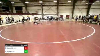 285 lbs Semifinal - Tim Ganuncio, Coast Guard vs Jake Peavey, Southern Maine