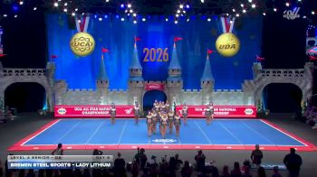 Bremen Steel Sports - Lady Lithium [2026 L4 Senior - D2 Day 2] 2026 UCA & UDA All Star Nationals