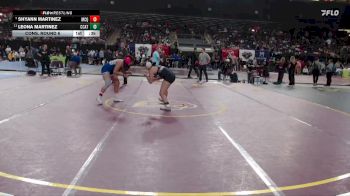 130 lbs Cons. Round 6 - Leona Martinez, Central Catholic vs Shyann Martinez, McQueen