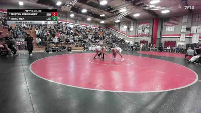 150 lbs 1st Place Match - Tristan Fernandez, Bonita vs Isaac Rea, Lakeside