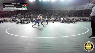 B5A-190 lbs Cons. Round 1 - Coleman Iker, El Reno vs Roston Uselton, Guthrie