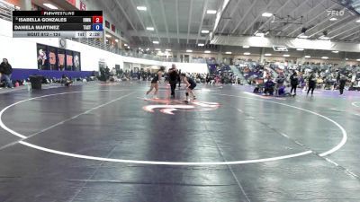 124 lbs Cons. Round 4 - Daniela Martinez, Tarleton State vs Isabella Gonzales, Iowa