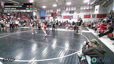 117 lbs Rr Rnd 2 - Kadence Rutherford, Grove Takedown Club vs Hanley Heflin, Northeast Take Down Club