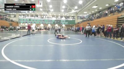 190 lbs Quarterfinal - Andrew Corea, Spanish Springs vs Daniel Leal, Green Valley