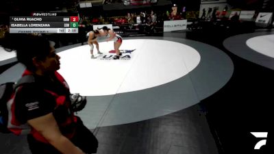 Champ. Round 3 - Olivia Ruacho, Red Wave Wrestling vs Isabella Lorenzana, Surfside X Wrestling