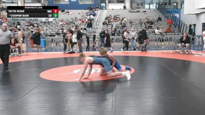 155 lbs Cons. Rd Of 16 - Tayte Ross, Westlake Wrestling Club vs Cooper Bain, Eastern Oregon Elite