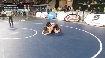 D 2 165 lbs Cons. Round 2 - Warren Desierto, Belle Chasse vs Alexander Satchell, Comeaux