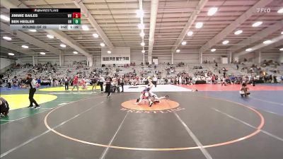 145 lbs Round Of 32 - Ben Hegler, OH vs Jimmie Bailes, WV