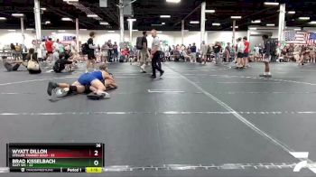 160 lbs Round 5 (6 Team) - Brad Kisselbach, Suzy WC vs Wyatt Dillon, Steller Trained Gold