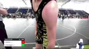 116 lbs Consi Of 16 #2 - Kilian Hannegan, Reign WC vs Jonathan Garcia, NM Jaguars