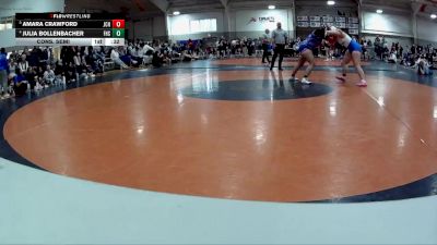 170 lbs Cons. Semi - Julia Bollenbacher, Findlay High School vs Amara Crawford, Jay County