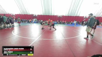 190 lbs Round 4 (6 Team) - Alexander Linde-Marin, Batavia vs Ben Friesz, Buffalo