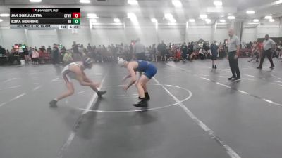 120 lbs Round 6 (10 Team) - Jax Sgrulletta, CHWHALE Blue vs Ezra Henning, Rocket Rams