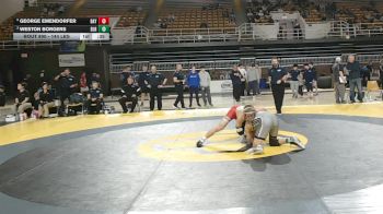 144 lbs Consolation - George Emendorfer, Baylor School vs Weston Borgers, Blair Academy