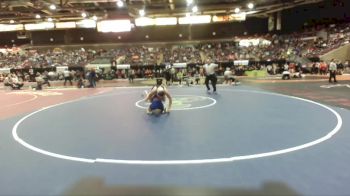 132 lbs Champ. Round 1 - Jordan Schield, Couer D Alene vs Sean Hall, Canyon Ridge