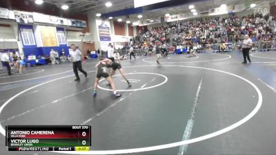 106 lbs Cons. Round 1 - Victor Lugo, Brawley Union vs Antonio Camerena, Villa Park