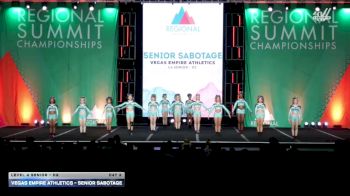 Vegas Empire Athletics - Senior Sabotage [2026 L4 Senior - D2 Day 2] 2026 The West Regional Summit