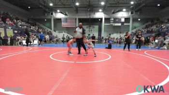 52 lbs Consolation - Cainen Sitzman, Tulsa Blue T Panthers vs Colton Contreras, Raw Wrestling Club