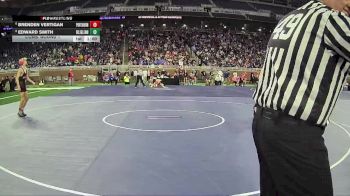 D2-106 lbs Cons. Round 1 - Brenden Vertigan, Port Huron HS vs Edward Smith, John Glenn HS (Bay City)