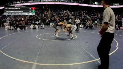 4A 126 lbs Cons. Round 3 - Brennan Ferguson, Cuthbertson High School vs Carter Furman, Northwest Guilford High School