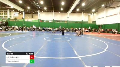 160 lbs Consi Of 4 - Brian Schreck, Miller Place vs Timur Beksultan, Brooklyn Technical