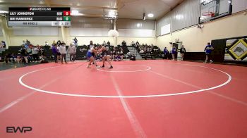 155 lbs Rr Rnd 2 - Lily Johnston, Bentonville Girls vs Bri Ramierez, Rogers High School Girls