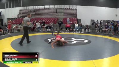 95 lbs Placement Matches (8 Team) - Shiloh Joyce, Team Revival vs Braidyn Taby, Rebellion