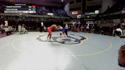 285 lbs Quarterfinal - Tamari Goodwin, South Pointe vs Beau Gwynn, May River