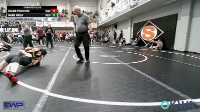 106 lbs Consi Of 8 #1 - Kaleb Proctor, Henryetta Knights Wrestling Club vs Gabe Neils, Mojo Grappling Academy