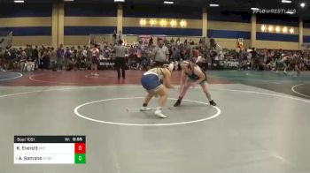 Match - Kalee Everett, Pistol Wrestling Club vs Aaliyah Samano, Pounders WC