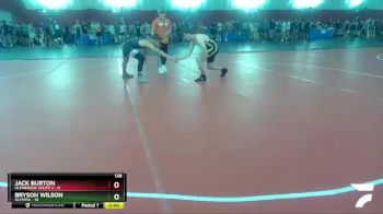 138 lbs Round 1 (6 Team) - Jack Burton, Glenbrook South 2 vs Bryson Wilson, Olympia