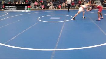 157 lbs Cons. Round 5 - Dez Garterell, Nebraska vs Kaden Renner, Mary