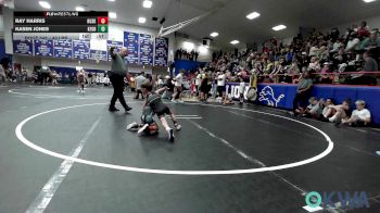 43 lbs Consolation - Ray Harris, Husky Wrestling Club vs Kasen Jones, Kingfisher YellowJackets