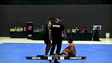 GEORDON DICKIE vs Rahul Raju 2025 ADCC Asia & Oceania Championship