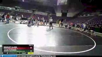 56 lbs Round 3 (10 Team) - Bradley Alarid, Duran Wrestling Club vs Gavin Flowers, Colorado Regulators Wrestling Club