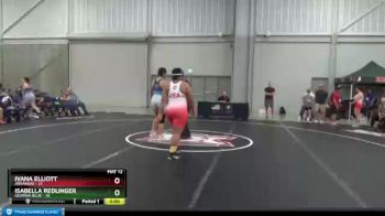 225 lbs Placement Matches (8 Team) - Ivana Elliott, Arkansas vs Isabella Redlinger, Georgia Blue